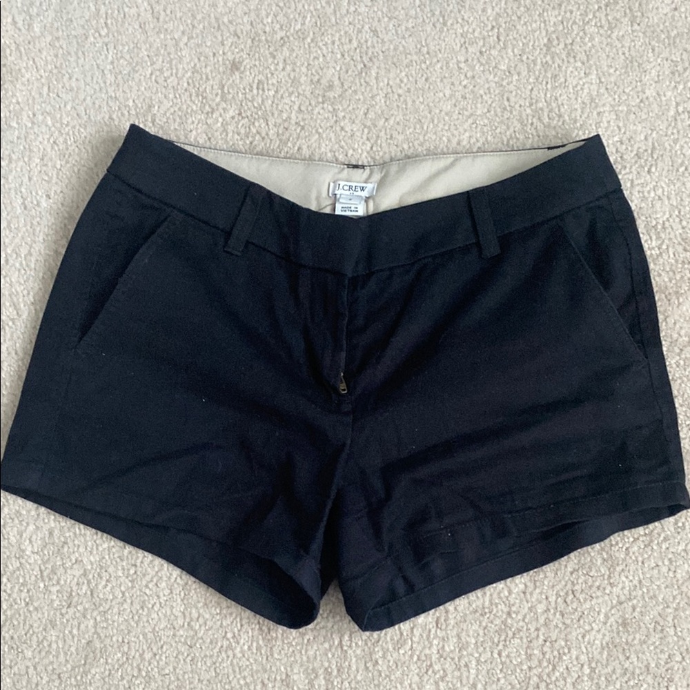 J. Crew Black Shorts